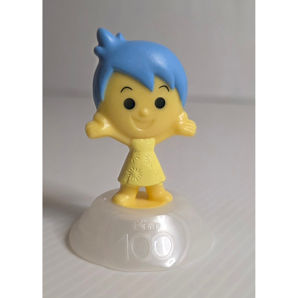 McDonalds Joy Figure OS Yellow Good Disney 100 Inside Out Happy Meal
